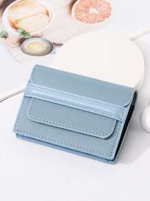 محفظة جلد طبيعي للنساء، محفظة صغيرة ذات تصميم بسيط وأنيق، مزودة بفتحات متعددة للبطاقات، مضادة للمغناطيس وسعة كبيرة