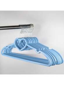 Bộ 10 móc treo quần áo chắc chắn, móc treo quần áo phòng tắm - Nhiều màu - Xem 7