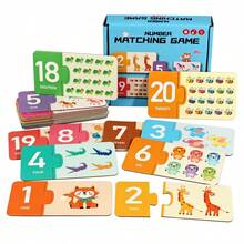 Montessori Early Education Digital Alphabet Enlightenment Matching Children's Puzzle Toy Male And Female Children's Cognitive Number Matching Puzzle Puzzle Puzzle Toy - Multicolor - View 11