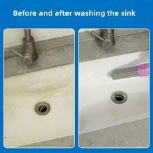 1-Piece Set (Limestone + Handle), Long-Handled Limestone Toilet Brush, No Dead-End Brush, Toilet Descaling Cleaning Tool - Suitable For Bathroom/Pool/Home Cleaning! - 粉色 - 查看 7