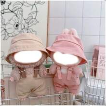 1 móc khóa phụ kiện quần áo, váy yếm nhiều màu sắc kèm quần yếm - Nhiều màu - Xem 2