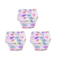 6pcs Baby Absorbent Potty Training Pants, Reusable, Breathable, Suitable For Boys And Girls, All Season