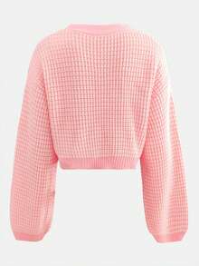 2025 Sexy Ausgehmode Herbst Rückkehr zur Schule Y2K Country Konzert Herbst Winter Goth Steampunk Vintage Old Money Stil Süßer Flughafen Streetwear Country Konzert V-Ausschnitt Kontrastfarbe Karomuster Knopf Lässig Chic Strickmantel