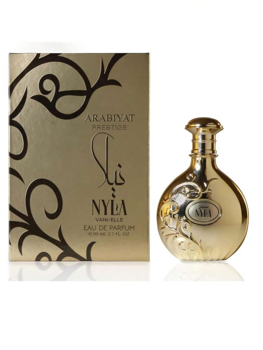 Nyla Vani-Elle Eau De Parfum, Unisex Fragrance With Vanilla And Jasmine, 2.7 Fl. Oz(80ml) - 金色 - 查看 1
