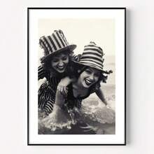 Set Of 1/3 Pcs Vintage Wall Arts Posters, Black And White Posters Vintage Fashion Posters, Modern Wall Decor, Office, Bathroom, Living Room, Bedroom, Home Decoration Unframed-Style