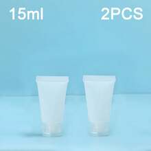 2/3/5pcs Travel Bottles For Toiletries – Leak-Proof Refillable Squeeze Tubes With Flip Top Cover | Holiday & Travel Essentials | TSA Approved For Shampoo, Lotion, Cosmetics (Soft Portable, )