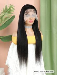 38 Inch Straight Hair 13x4/360 Lace Front Wigs Human Hair Glueless Wig Pre Plucked Hairline Transparent Lace Frontal Wigs Human Hair With Baby Hair For Women - SNatural - View 3