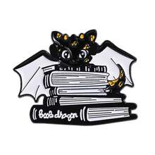 Creative Dinosaur Book Brooch Badge Clothing Backpack Accessories Pin Alloy Badge In Stock - QHXZ4277 - View 6