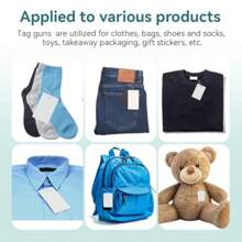 Tagging Gun For Clothing Tag Attacher Gun For Standard Retail Price Tag Tag Gun Kit With 5 Needles 1600 Pcs 2 Inch Barbs Fasteners Tagging Gun For Store Consignment Garage Yard ,Valentine's Day, Gifts For Your Loved One.