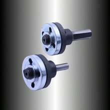 10mm Elektrische Bohrwinkelschleifer Metallverbindungsstangen-Kit - Schleifadapter für Trennscheibe, Polierscheibe, geeignet für Winkelschleifer, Handsäge, Schneidemaschinen-Zubehör - Verschiedenfarbig - Übersicht 3