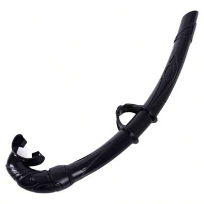 1pc PVC Free Diving Snorkel Tube For Snorkeling And Diving