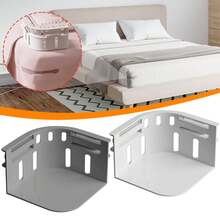 2025 New Lock Sheet Holders Set Of 4, Secure Bed Sheets Firmly In Place For No More Loose Sheets, Fits All Sheet Sizes, Easy One-Time Installation(White & Gray) - 白色 - 查看 3