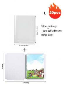 Pvc Transparent Book Covers, Student-Specific Book Covers, Notebook Covers And New Book Plastic Book Covers,Back To School,School Supplies - Multicolor - View 24