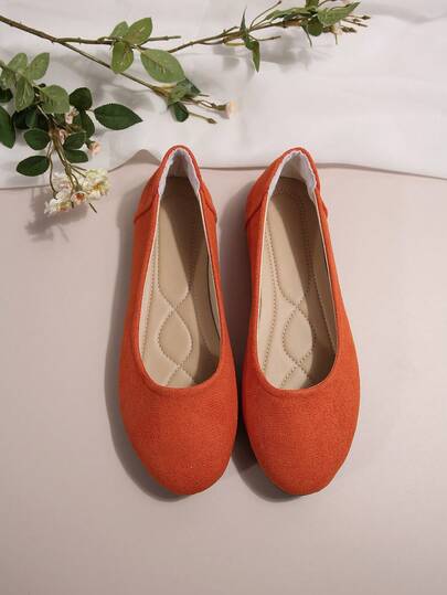 1 đôi giày búp bê màu đen, giày cho bé gái tuổi teen, màu trơn, mũi tròn, kiểu dáng lười biếng, thoải mái, phù hợp cho mẹ và con gái, thích hợp cho công việc, giải trí, kỳ nghỉ, du lịch.