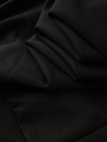 2Pcs Boy Game Game Controller Print Casual Set, Soft And Comfortable, Spring & Autumn Daily Casual Wear - Black - View 7