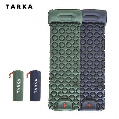 TARKA Self-Inflating Camping Mat With Pillow, Outdoor Travel Sleeping Pad, Self-Inflating Mattress For Hiking & Mountaineering