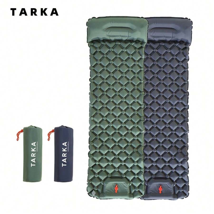 TARKA Self-Inflating Camping Mat With Pillow, Outdoor Travel Sleeping Pad, Self-Inflating Mattress For Hiking & Mountaineering - Multicolor - View 1