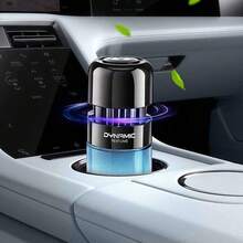 1pc Car Fragrance Diffuser, Solid Scented Gel Air Freshener, Long Lasting Odor Eliminator For Car Interior - A - View 5