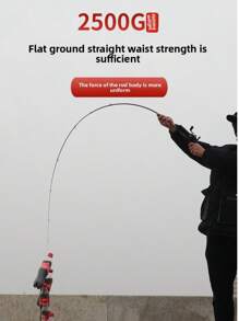 1,8 m/5,91 pies Caña de pescar de aleación de aluminio ligera - Caña ultraligera sólida para micro señuelos, caña de lanzamiento UL suave, duradera y ligera para agua dulce y salada, regalo ideal para Navidad, Día del Padre, cumpleaños - Caña de pescar con señuelos asequible, mango ergonómico, material compuesto duradero