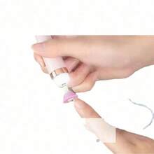 Rechargeable Electric Nail Grinder Pen – Low Noise Portable Manicure Tool Set For Home Use, Nail Art Beginners & Enthusiasts - 珊瑚粉 - 查看 6