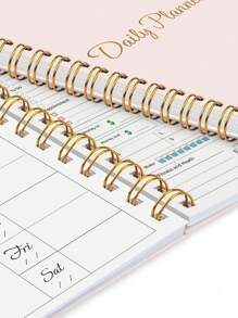 BUBU 7-Day Undated Weekly/Daily Planner, Includes To-Do List, Expense Tracker, And Meal Planner, Suitable For Back To School - Pink - View 10