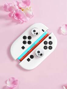 2 Pcs Thumb Grip Caps Compatible With Nintendo New Switch2(2025), Controller Silicone Joystick Caps Cover For Switch Controller, Game Controller Accessories - Multicolor - View 16