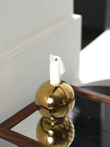 Round Ceramic Candle Holder