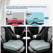 1pc/2pcs Super Soft Memory Foam Car Seat Cushion - Ergonomic Seat Pad For Car Seats, Office Chairs, Lab Stools, Wheelchairs, Airplanes, Office Desks, Computer Chairs