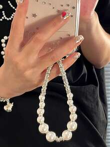 Luxury Laser Silver Star Glitter Rhinestone Transparent Phone Case Compatible With IPhone 16 15 14 13 Pro Max Shockproof Back Cover