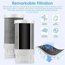Sink Water Purifier, Faucet Water Purifier (Without Light), Activated Carbon Faucet Water Purifier Can Remove Chlorine, Scale, Heavy Metals, And Odors, And Comes With 2 Filter Cartridges - Multicolor - View 6