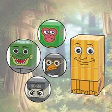 20pcs Magnetic Building Blocks - Incredibox Game, Stacking Construction Toy, Educational Puzzle Toy, Sensory Toy Suitable For 3-8 Years Old Kids (Girls And Boys), Great Gift For Birthday And Easter