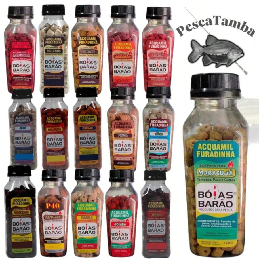 Acquamil Furadinha Food 120g - Barão Floats - 香腸 - 查看 1