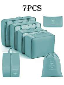 7 buc/set genți organizatoare de bagaje de călătorie