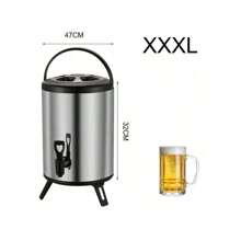 不锈钢奶茶桶，不锈钢保温桶，地摊专用特厚桶，大容量豆浆桶，适合早餐店，奶茶店。