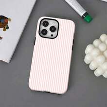 1pcPretty Pink Stripe Design Element-Design Phone Case, Suitable For IPhone Models 16, 15, 14 Pro Max, 13, 11, 11, XR, XS Plus Phone Cases, Made Of TPU Silicone Material, Providing Shock And - 黑色 CZ211 - 查看 10
