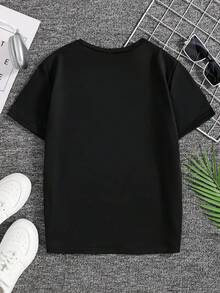 Cute Fox And Butterfly Theme Knit T-Shirt Women's Cotton T-Shirt - Fashionable Casual T-Shirt, Loose And Comfortable, Suitable For Gatherings And Daily Wear, Perfect Gift For Friends And Family, Locally Delivered