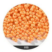 100 piezas de cuentas de vidrio en forma de cacahuete de 3x6mm, cuentas de vidrio jade de colores surtidos, cuentas sueltas lindas, cuentas espaciadoras a granel para hacer joyas, pulseras, aretes, collares DIY