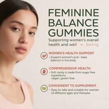 Miriyalyad Vital Source Feminine Balance Gummies - Women's Health Probiotics For PH & Immune Support & Natural Pineapple Flavo Hawaiian Pineapple-60 Gummies - 1 CÁI - Xem 2