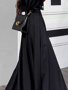 Women Skirts - màu đen - Xem 2