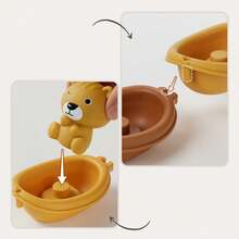 Stackable Floating Bath Boat Toys For Kids, Infant Bathtub Finger Puppets Water Play Toys - Multicolor - View 9