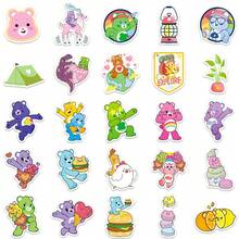 CARE BEARS 爱心熊50张装贴纸套装，可爱卡通熊图案贴纸套装，爱心熊，阳光熊，熊，朋友熊，礼物，返校季