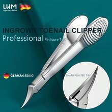 Ferramentas Profissionais de Pedicure, Cortadores de Unhas dos Pés de Aço Inoxidável Profissionais para Homens | Cortadores de Unhas dos Pés para Idosos com Unhas Grossas, Cortadores de Unhas dos Pés de Podologista para Unhas Grossas e Onicomicose