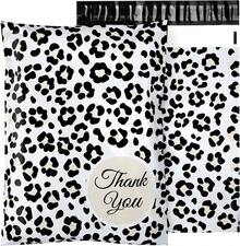 Leopard Print Poly Mailers,50Pcs Shipping Bags 14.5 X 19 Thank You Print, Fashionable & Durable, For Express Delivery,  Plastic Mailing Bags,Logistics Shipping Package Back To School - Cheetah Claw - View 1