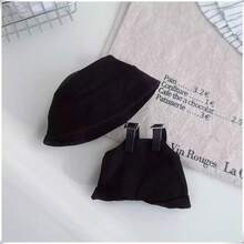 1 móc khóa phụ kiện quần áo, váy yếm nhiều màu sắc kèm quần yếm - Nhiều màu - Xem 8