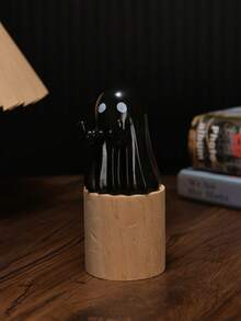 万圣节可爱白色幽灵派对装饰、庭院装饰、书桌装饰、小装饰、万圣节桌面装饰、万圣节必备装饰