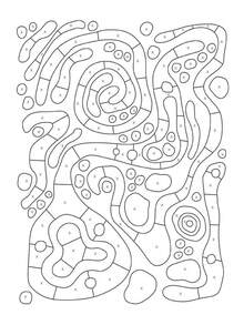 (80pages/270g>Ama 212g)Mindful Monochrome Coloring Book For Adults & Kids | Featuring Relaxing Illustrations And Designs | One Color Relaxing Designs For Stress Relief & Art Therapy | Back To School Supplies, Thanksgiving, Anxiety Relief Gift For Women & Teens​ | Don't Stick To Just One Color-Try Other Color Combinations! - Multicolor - View 6