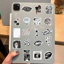 100张Y2K美学贴纸套装，时尚贴纸，Y2K礼物，可爱贴纸，酷炫贴纸，防水乙烯基贴纸，适用于水瓶、电脑、笔记本电脑、手机、行李箱、笔记本、冰箱等。