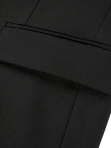 Men's Suits Jacket Two Button Elegant Solid Slim Fit Single Breasted Party Blazer Jacket Formal Business Wedding Black Size XS-3XL - Black - View 5