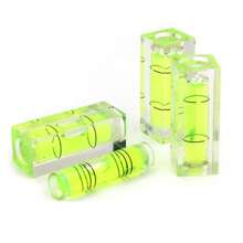 10x Square Mini Spirit Levelling Bubble Small Levels Vials Measuring Tester - Green - View 2