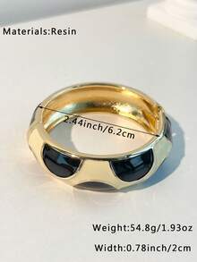 1 Vòng tay phối màu đa năng dành cho nữ, thiết kế nhiều chi tiết, thích hợp cho lễ hội, tiệc tùng, kỳ nghỉ và đeo hàng ngày, món quà tuyệt vời - Nhiều màu B - Xem 4